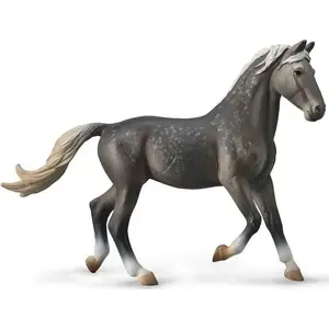 Collecta collectible horse figurine — Kłusak Orłowski mare, grey, model 004-88961