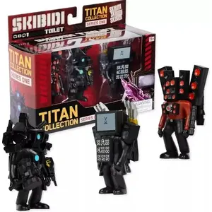 Cobi Skibidi Toilet Titan Pack 3-pack — collectible game figurines set