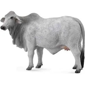 Collecta figurine Cow Brahman model 004-88580, realistic plastic animal figure