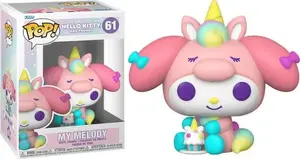 Коллекционная виниловая фигурка Funko Pop My Melody (Sanrio) модель 61, стилизованная фигурка