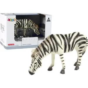 LEANToys collectible figure Zebra — large size, model 12288