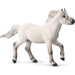Collecta model horse figurine Yakutian horse grey coat, realistic collectible 490699