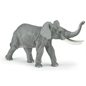 Figure Papo Elephant — PVC animal figurine, 77×53×68 mm, multicolour