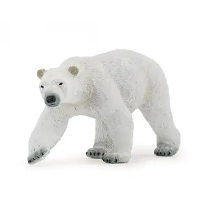 Collectible Figure Papo Polar Bear — Multicolour, H118×W90×D40 mm, Blister Pack