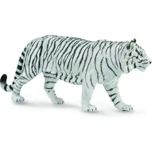 Фигурка Collecta Белый тигр 004-88790 — коллекционная фигурка животного, раскрашенная вручную