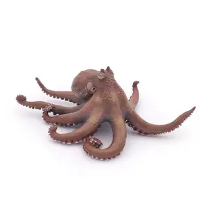 Figūriņa Papo Octopus no PVC, jūras tematikas, brūna, no 3 gadiem