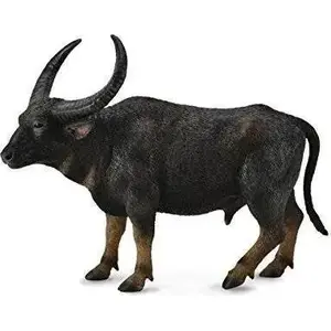 Фигурка Collecta Индийский буйвол модель 004-88657, реалистичная животная фигурка, коллекционная игрушка