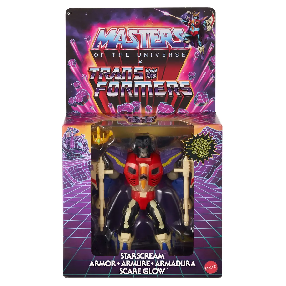 MATTEL Starscream Armor Scare Glow figūra Photo 2