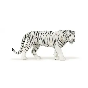 Figure Papo White Tiger PVC collectible figurine for children, multicolour, recommended age 3+