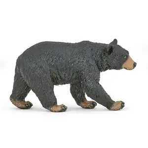 Figūriņa Papo Amerikāņu melnais lācis modelis 410713, brūna, 1 gab.