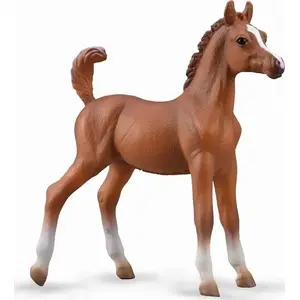 Collecta figure foal Arabian horse chestnut color model 004-88992