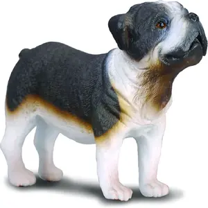 Collecta figure dog breed Bulldog model 004-88179, realistic collectible figurine