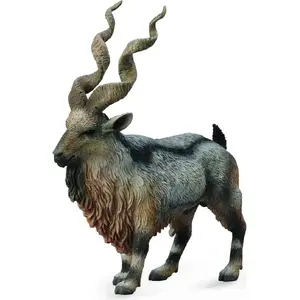 Collecta Rogacz Tadjik Markhor collectible figurine model 004-88641, realistic resin animal figure