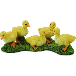 Collecta figurine ducklings model 490868 – collectible animal toy, realistic duckling figures