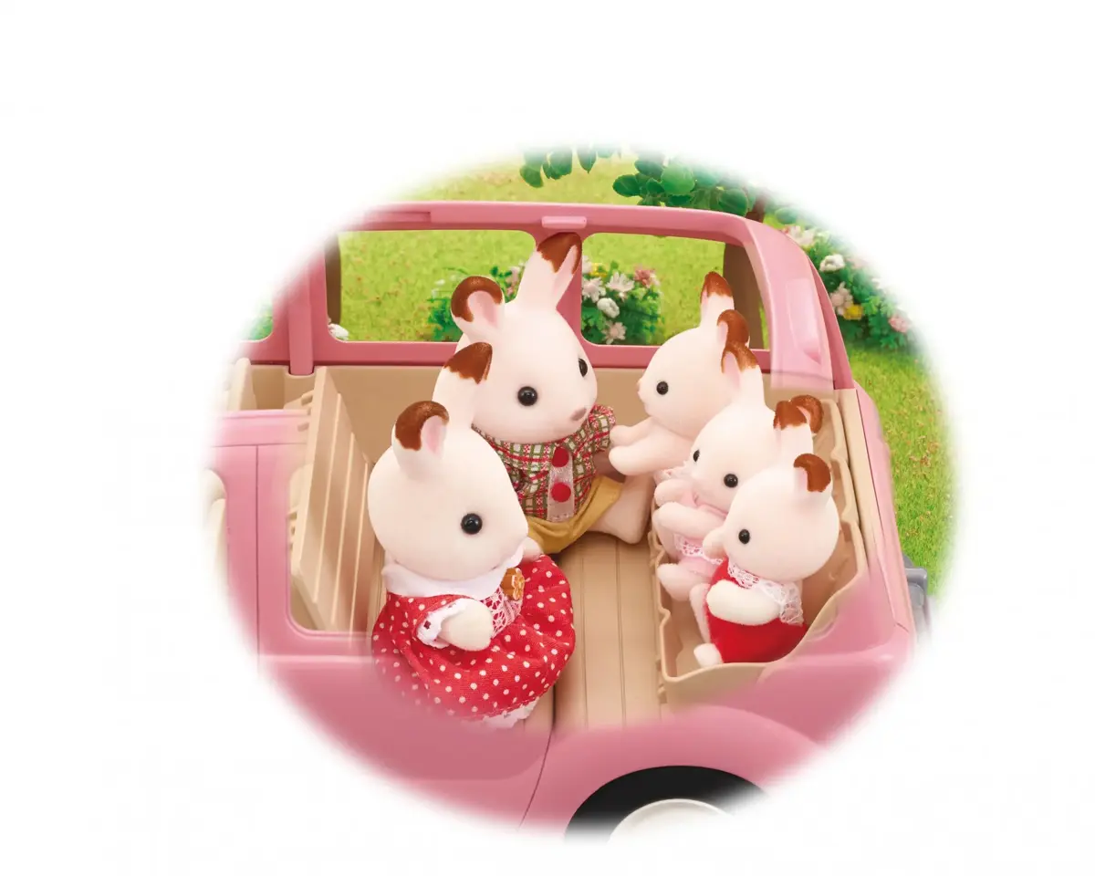 Epoch Sylvanian Families 5535 — Auto un pilsēta komplekts Photo 16