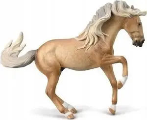 Collecta model horse figurine Lusitano stallion, smoky isabella coloring, Collecta 004-80003