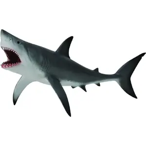 Collecta figure — Great White Shark with open jaw, model 004-88729, detailed animal figurine