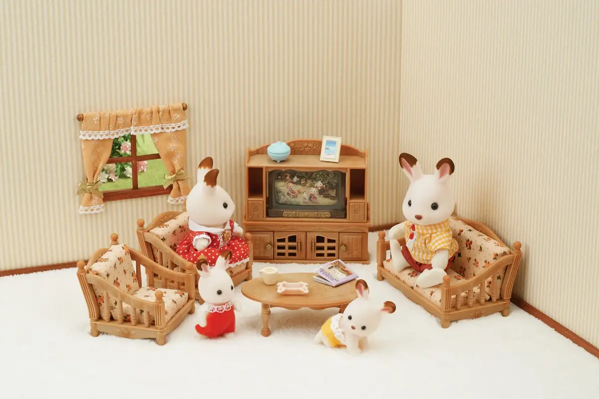 Игровой набор гостиная Epoch Sylvanian Families Comfy Living Room Photo 6