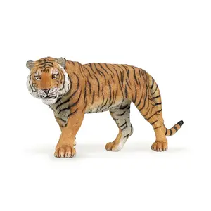 Papo Tiger PVC Figure, Multicolour, 85×49×30 mm, Blister Pack