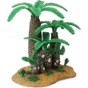 Фигурка Collecta Monanthescia & Cycadeoidea — коллекционная доисторическая растительная пара