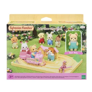 Toy train set Epoch Sylvanian Families Baby Choo-Choo Train, multicolour, HIPS/TPE/PVC/PS, age 3+