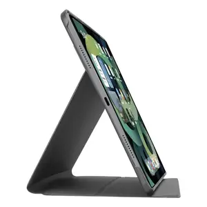 Tablet case SBS Mobile TABKPROIPAIR12924K for iPad Air 12.9" (2024), PC/PU/microfibre, stand, 32.8 cm, 200 g