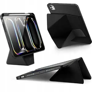 Planšetdatora maciņš Dux Ducis VERS priekš iPad Pro 11 (2024/2025) — melns, folio ar magnētisku aizdari