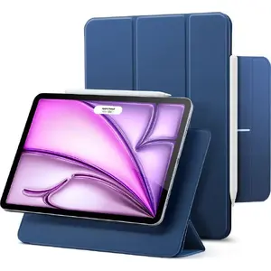 Tablet case ESR Rebound Magnetic for iPad Pro 12.9" (4/5/6) 2020–2022 and iPad Air 13" (1/2) 2024–2025 — Navy Blue