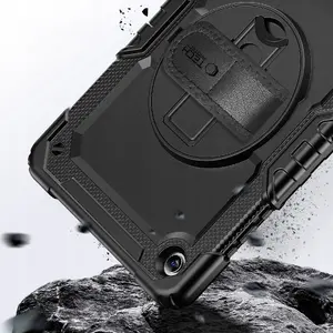Чехол для планшета 4kom.pl Tech-Protect Solid для Samsung Galaxy Tab A9+/A11+ 11.0 — совместим с X210 X215 X216 X230 X235 X236, черный