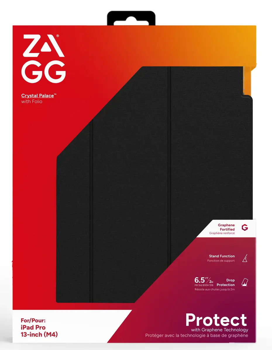 Zagg Crystal Palace Folio for iPad Pro 13" (Gen 7) Photo 4