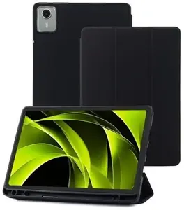 Protective full case for Lenovo Tab M11 by MOBILE ORIGIN, black