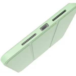 Protective Folio Case Jcpal DuraPro for iPad 10.9" (10th gen 2022) and 11" (11th gen 2025) – clear green