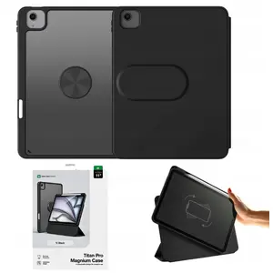 Maciņš Amazingthing Titan Pro Mag Case priekš iPad Air M3 11" — melns