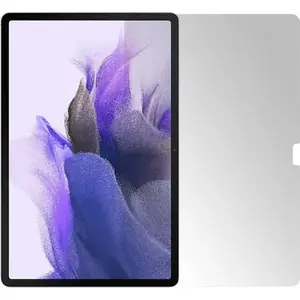 Tablet case Strado with 2.5D tempered glass screen protector for Samsung Galaxy Tab S7 FE T736 / Tab S7+ T970 — universal fit