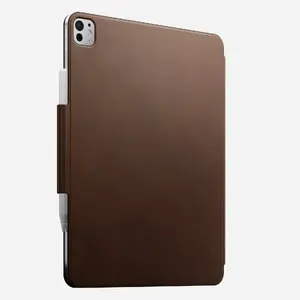 Tablet cover Nomad Leather Folio for iPad Pro 13" (33 cm) — leather, microfibre, stand mode