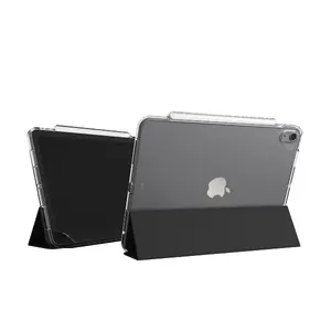 Tablet folio case Zagg International Crystal Palace Folio for iPad Air 11" (Gen 6), transparent, plastic, stand mode