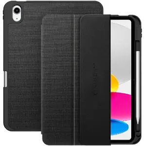 Tablet case 4kom.pl Tech-Protect SmartCase Pen Canvas for Apple iPad 10.9" 2022 / 11" 2025 — Obsidian Black