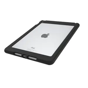 Rugged Edge Bumper Case Maclocks for Apple iPad 10.2" (7th gen) and iPad Air 10.5" — Silicone, Black