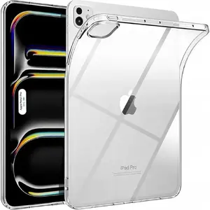 Tablet case Hurtel Slim Case for iPad Pro 13" 2024 — transparent cover, slim protective shell
