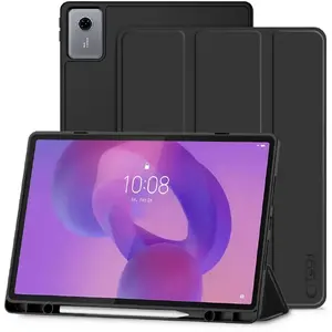 Protective Stylus Pen Case for Lenovo Idea Tab Plus 12.1 — TECH-PROTECT SC PEN TB-361 (Black)