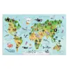 Rakstāmgalda paliktnis TEKA HERMA World map 350×550 mm Photo 2