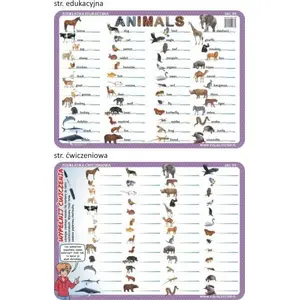 Exercise Mat Visual System Podkładka ćwiczeniowa - Animals by Visual System (MPN: ABC04)