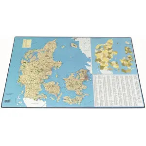 Desk pad Bantex Skriveunderlag Danmarkskort — Bantex model 100400651