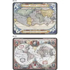 Desk Mat Visual System edu. 065 – Historical World Maps (16th–17th Centuries), model 327316