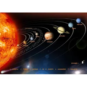 Desk mat 7R Podkładka na biurko A3 Kosmos – A3 size desk protector