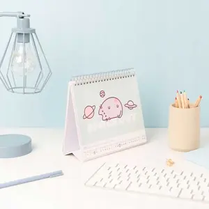 Desk calendar Pusheen 2026, 17 x 20 cm, desktop tear-off pages