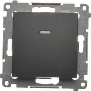Однополюсный выключатель Kontakt-Simon 54 DW1AL.01/49 с LED-индикатором, 16AX 250V~, винтовые клеммы