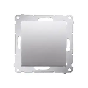 Electrical switch Kontakt‑Simon DW1A.01/43 — 16 A, 250 V, plastic housing, silver, IP20/IP44, 75×41 mm