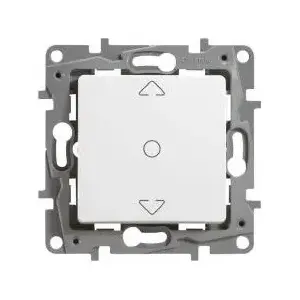 Wall switch Legrand Niloe direct control for roller shutters 6A white (model 764512)