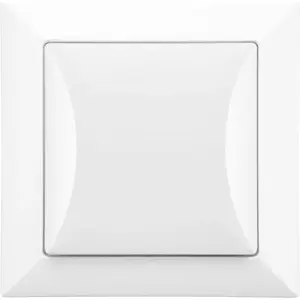 Timex WP-7 Op BI momentary push button switch Opal white — wall-mounted smart switch accessory